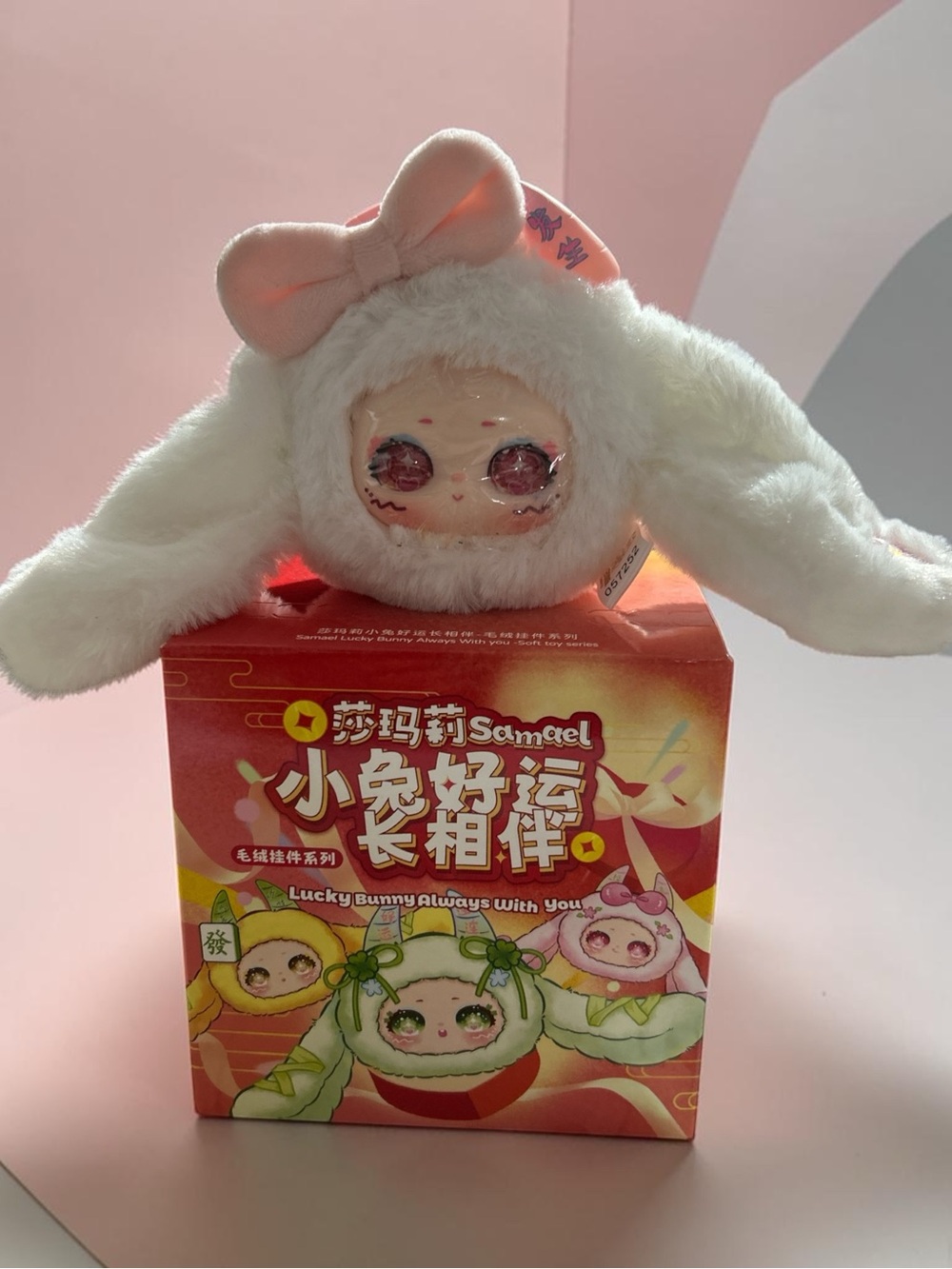 Lucky Bunny Always with you! Blind box  sample in picture is for display only.